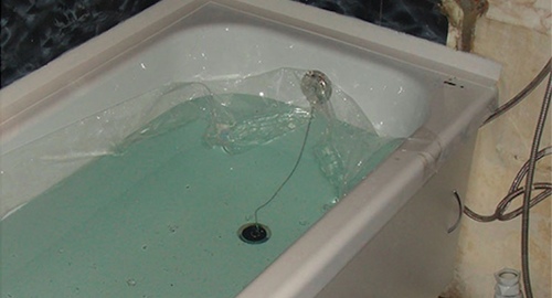 Установкой акрилового вкладыша | Бавлы